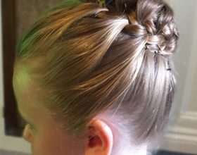 Children’s hair up