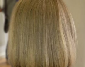 Ladies cut and style