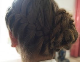 Ladies hair up